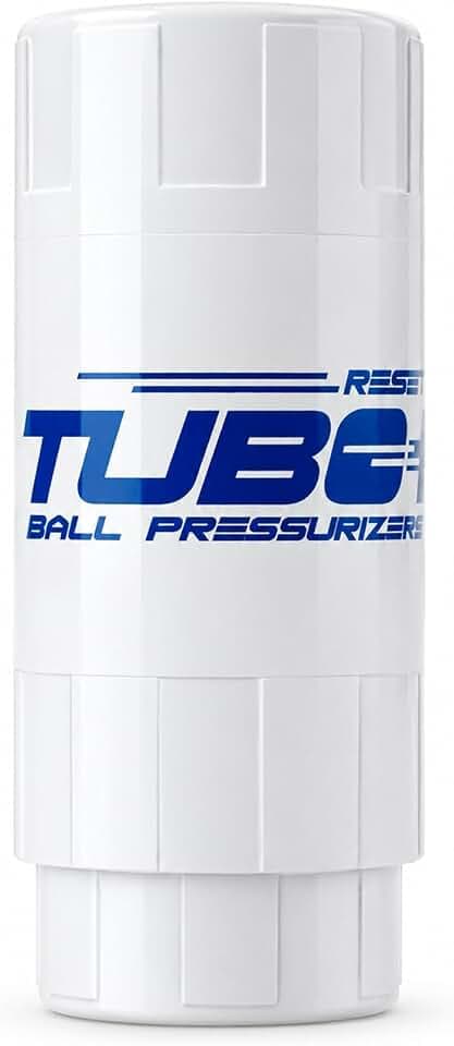 TUBOPLUS X3 - Pressurizzatore per Palline da Padel e Tennis | Contenitore Ermetico per Mantenere la Pressione e Recuperare il Rimbalzo | Capacità: 3 Palline | Pompa Non Inclusa