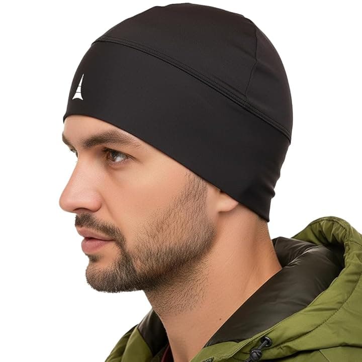 Berretto Calotta per Casco, Traspirante Prestazioni ottimali Anti-umidità. Si Adatta sotto Il Casco.
