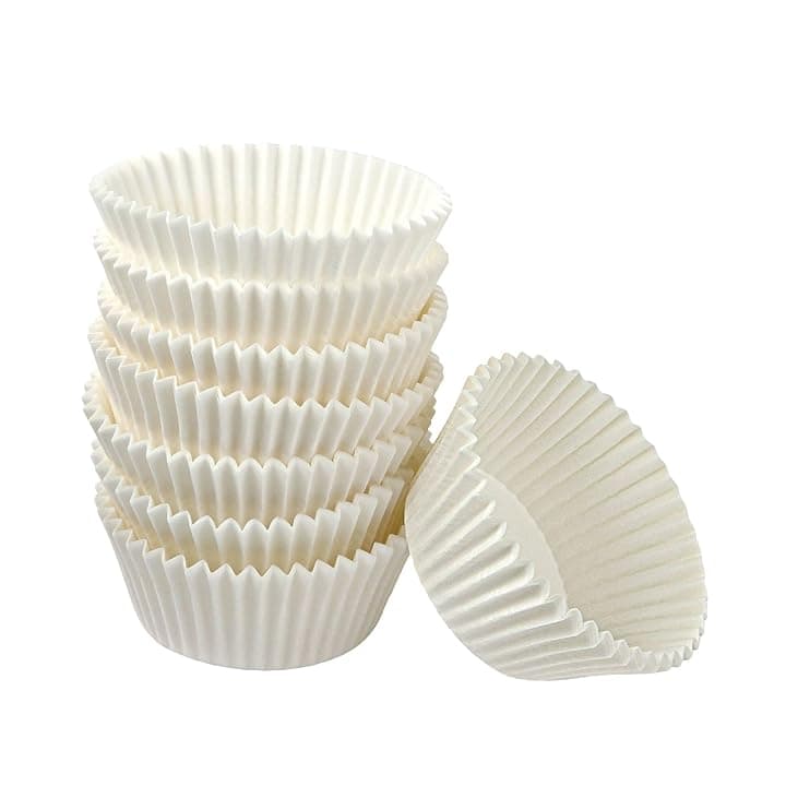 Zenker Set 100 pz Pirottini in Carta per Muffin e Cup Cake Resistente alle alte temperature, Monouso Temperatura Max Consigliata 220°C Dimensioni Ø7 x 3 cm Compact by Design (certificazione sviluppata da Amazon)