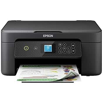 Epson Expression Home XP-3200 Stampante Multifunzione A4 getto d'inchiostro (Stampa Fronte Retro, Scansione, Copia) Display LCD 3.7cm, WiFi, Stampa mobile e su Cloud, AirPrint,Serie 604,Black