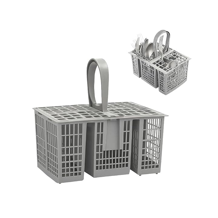 Cestello Portaposate Lavastoviglie Universale Compatibile con Whirlpool, Ariston, Indesit, Hotpoint – Porta Posate Ricambio Lavastoviglie Resistente e Capiente