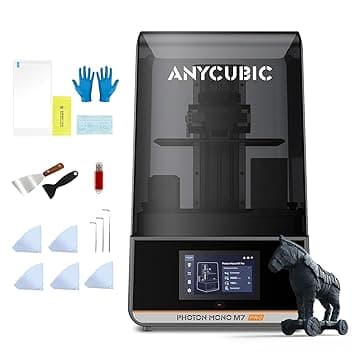 ANYCUBIC Photon Mono M7 Pro Stampante 3D Resina, 170 mm/h Stampa Veloce, 10,1โ LCD 14K ad Alta Risoluzione con COB LighTurbo 3.0, Sistema di Stampa Intelligente, Volume di Costruzione 230*223*126 mm