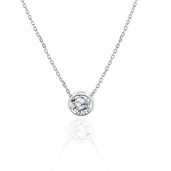 AM RINO MILANO AMORINO Collana Punto Luce Donna in Acciaio Inossidabile – Elegante, Minimal, Ipoallergenica,Regalo perfetto per lei
