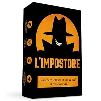 L'Impostore - Riesci a scoprirlo? Bluff, creatività , gioco di parole e di sospetto! Divertente Gioco da tavolo per bambini e adulti