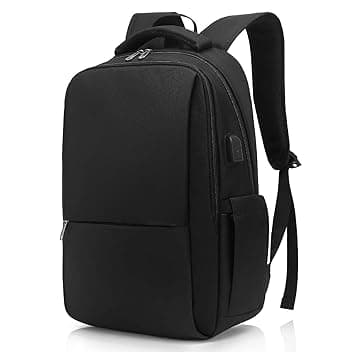Besttravel Zaino Porta PC,Zaino PC Portatili con Anello antifurto,Zaino per Computer da 15.6 Pollici Notebook,Zaino per Laptop,Zaino Impermeabile da Uomo per Scuola,Lavoro o Viaggio