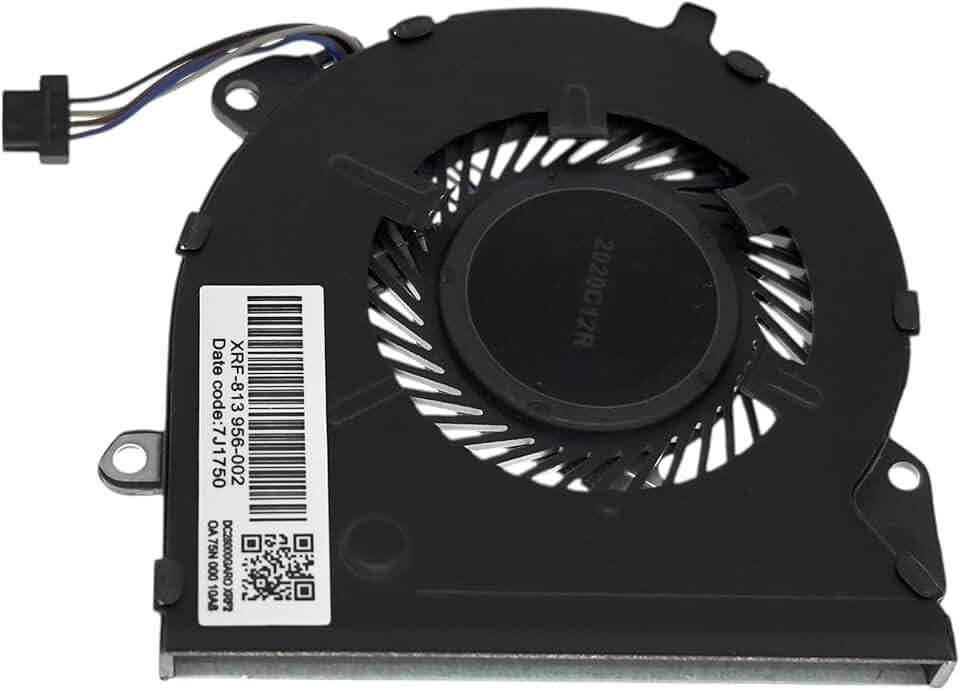 Ventola di Raffreddamento CPU per HP Pavilion 15-CS, 15-CW, NP: L23895-001, L25585-001, L23994-001 (discrete graphics memory)