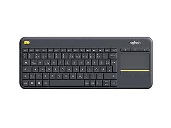 Logitech K400 Plus wireless touch TV tastiera - DEU QWERTZ