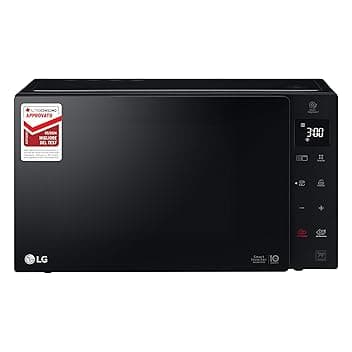 LG MH6535GIB Forno Microonde Smart Inverter con Grill al Quarzo, 25 Litri, 1150 W, Programmi Automatici, 5 Livelli di Potenza Regolabili - Nero Fumè