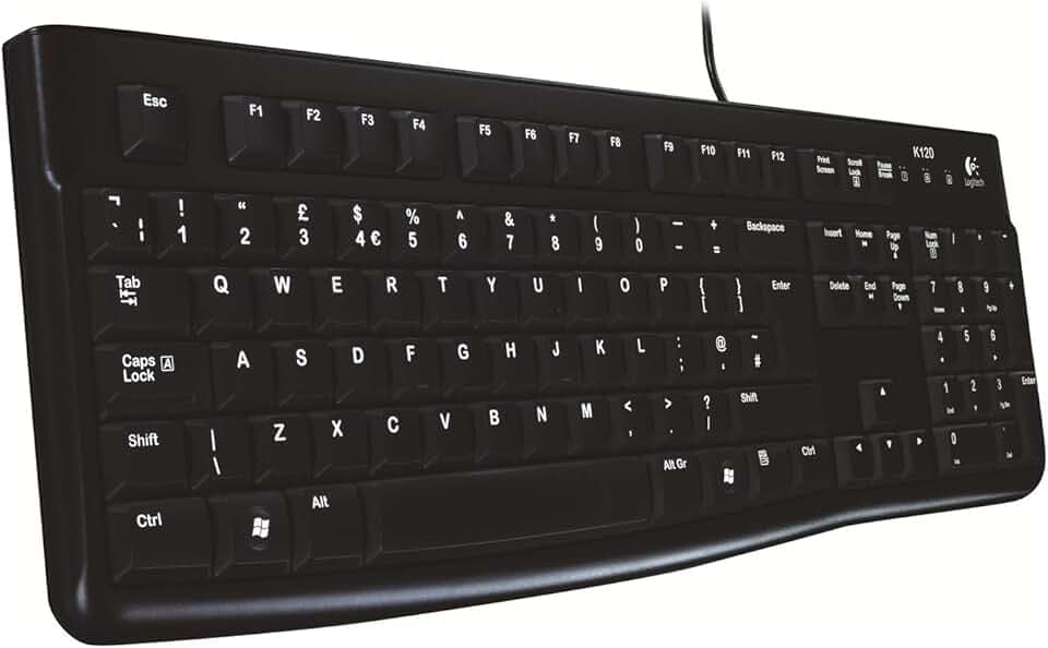 Logitech K120 Tastiera Cablata, Layout Francese Azerty