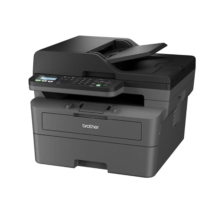 Brother MFCL2800DW | Multifunzione Laser Monocromatica (B/N)|32 ppm|Stampa Fronte/Retro|WiFi,LAN,USB| Inbox Toner da circa 700 pag The Nordic Swan Ecolabel Blue Angel