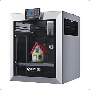 QIDI Q2 Stampanti 3D, Stampante FDM Chiusa, 65°C Riscaldamento della Camera, 600 mm/s, 3 in 1 Filtraggio, AI Fotocamera, Auto-calibrazione & Auto-livellamento, Volume di Costruzione 270x270x256mm
