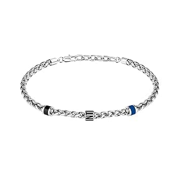 Clondo Bracciale Uomo Donna Inter in Acciaio – Collezione Ufficiale Calcio – Accessorio Elegante e Sportivo con Logo – Idea Regalo per Tifosi – Vari Modelli Disponibili