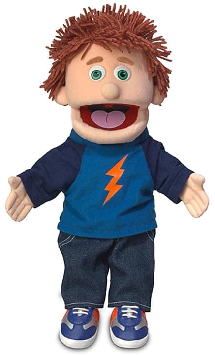 14 Tommy (Peach) by Silly Puppets