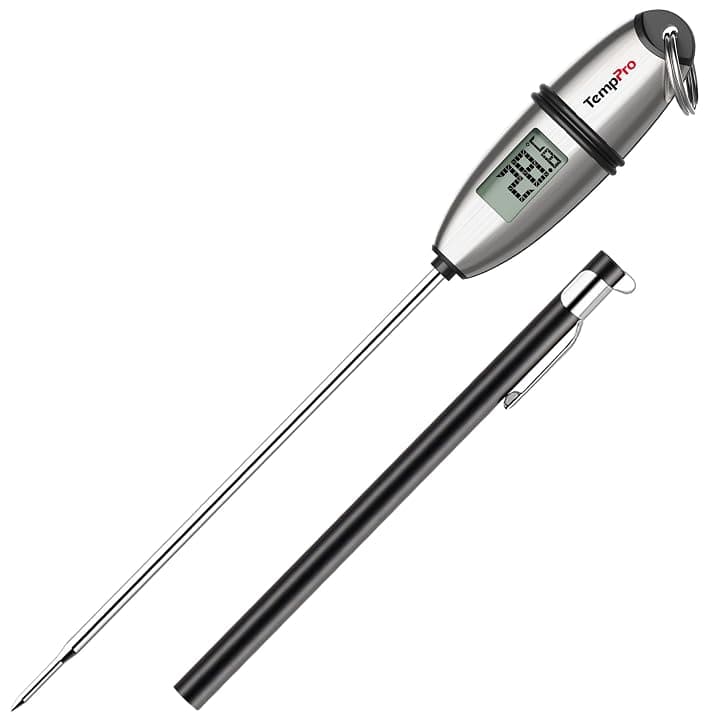 TempPro TP02S Termometro da Cucina Digitale a Lettura Istantanea ClimeCo Certified