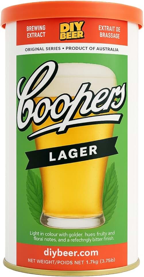 MALTO PREPARATO COOPERS PER BIRRA 'LAGER' KG. 1,7