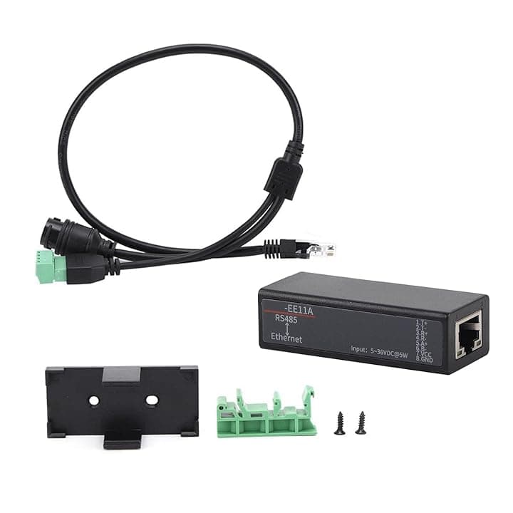 HF7121 Server Seriale Ethernet Modulo Convertitore Modbus Protocollo 5-36V CC 10/100M