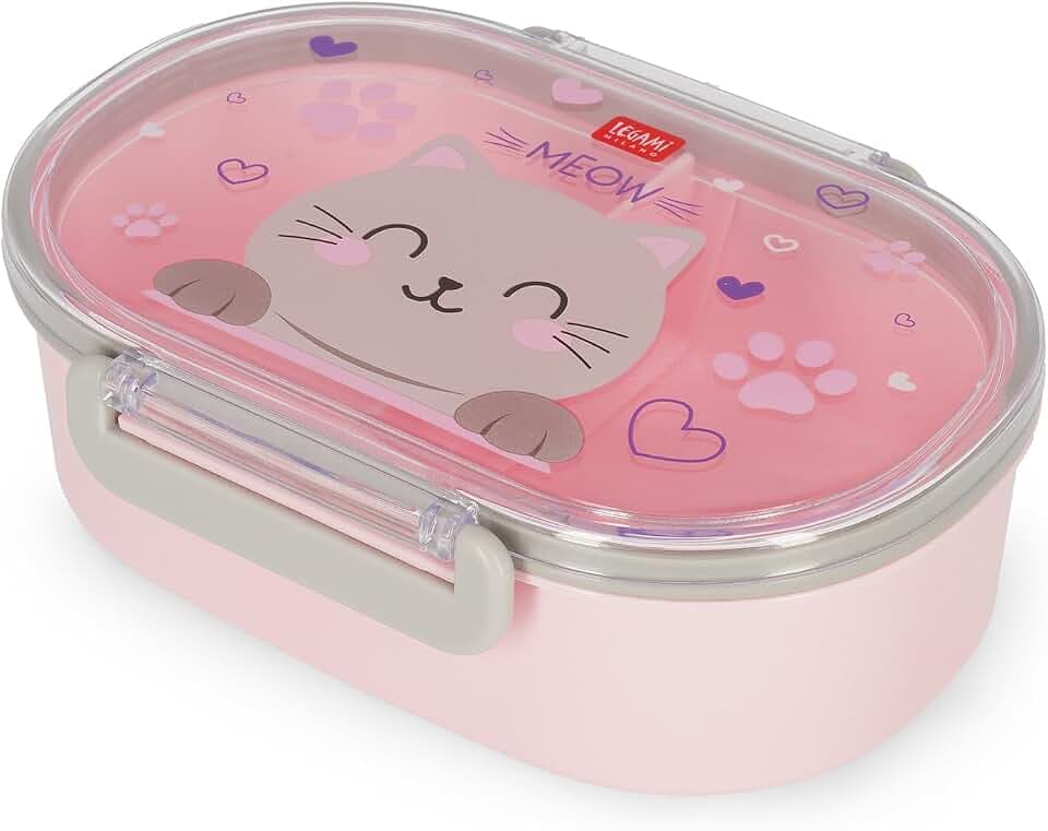 Legami - Contenitore Porta Merenda, Tema Kitty, 1 Snack Box