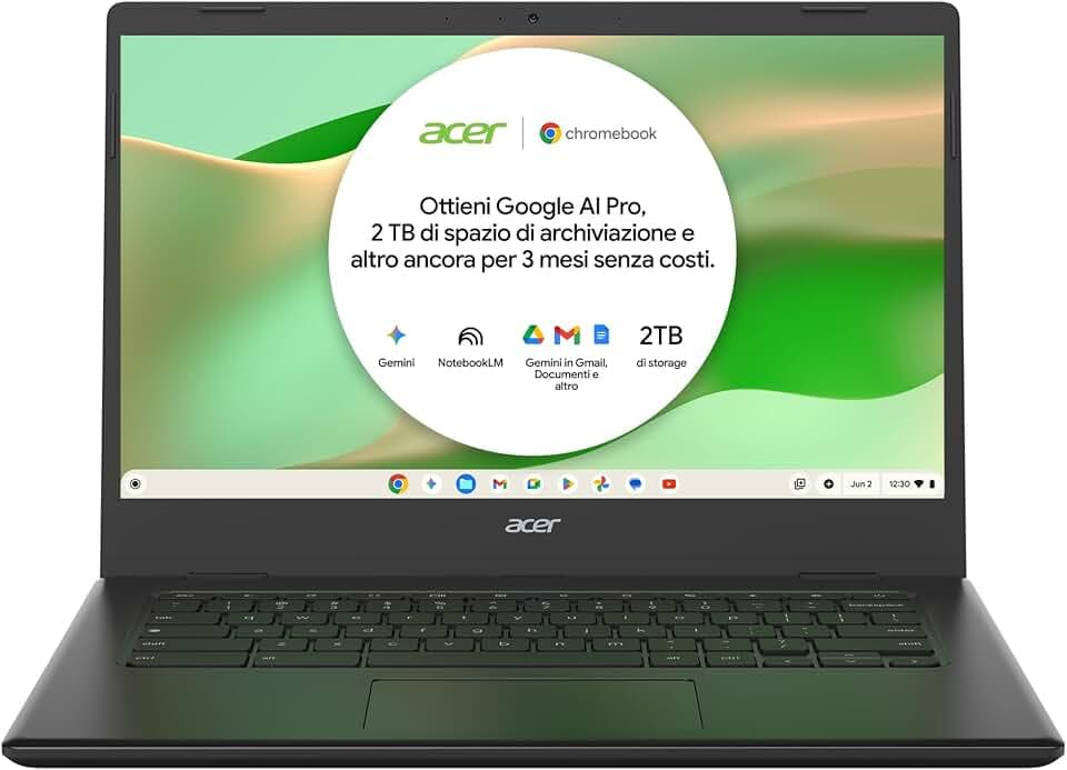 Acer Chromebook 314 | 14" FHD 60 Hz | Intel Celeron N4500 | 4 GB RAM DDR4