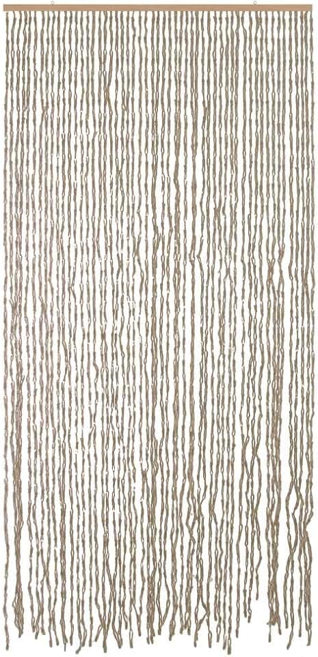 VERDELOOK | Mais, Tenda Colore Naturale da Esterno e Interno, 120x240 m, 68 Fili, Tenda per Porte