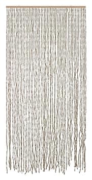 VERDELOOK | Mais, Tenda Colore Naturale da Esterno e Interno, 120x240 m, 68 Fili, Tenda per Porte