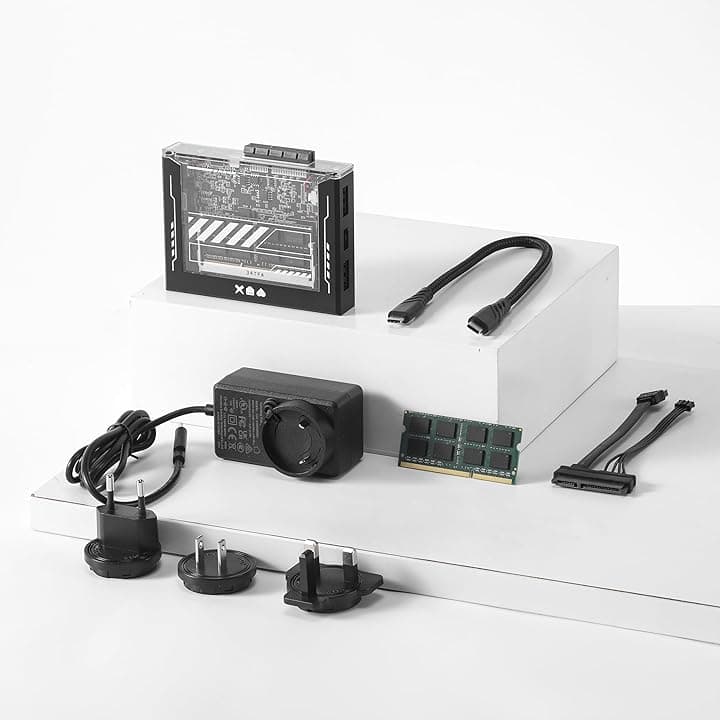ZimaBlade 7700 Bundle di archiviazione Server X86 a scheda singola (con RAM e adattatore di alimentazione Type-C), con PCIe x4, multimediale Gigabit Ethernet 4K, storage collegato alla rete (E3950)