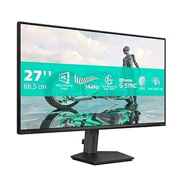 Philips Gaming Monitor 27M2N3200NF 27 pollici, , 1920x1080, FHD, 144Hz, IPS Panel, 0.5ms MPRT, , (HDMI1x 1.4 DP 1x 1.4) Adaptive Sync, HDR10, G-Sync Compatible, Grigio Scuro