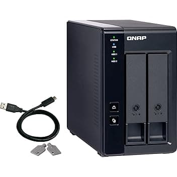 QNAP TR-002 contenitore di unit? di archiviazione Box esterno HDD/SSD Nero 2.5/3.5"