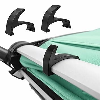 Set di ganci per zaino e borsa adatto per Thule Urban Glide 1/2/3 & Chariot Sport – Passeggino Gancio Rimorchio bicicletta accessori per zaini, borse e caschi