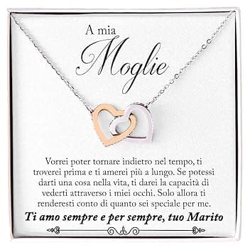 NONNA PROFESSIONISTA Collana Donna Moglie Amore Fidanzata Argento Idee Regali per lei, Anniversario Matrimonio Compleanno o Natale - Cofanetto con DEDICA incluso