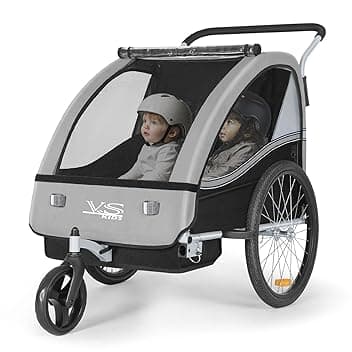 Tiggo VS 50202 - Passeggino e rimorchio per bicicletta 2 in 1