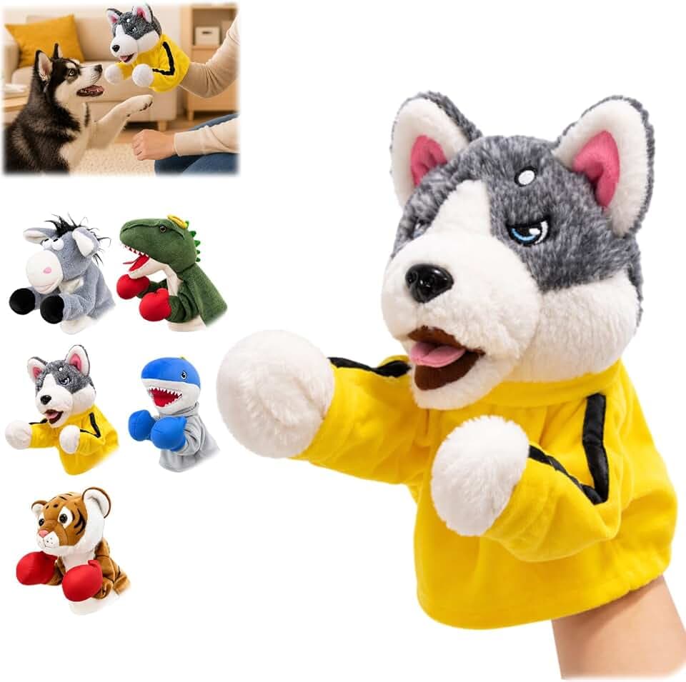 Generico Punching Puppet Boxing Puppet Hand Boxing Toy,A