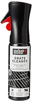 Weber Detergente per griglie 300ml, spray fine a nebbia, scioglie grasso e residui di cibo, biodegradabile, Nessuna sostanza pericolosa, Adatto a tutti i modelli di grill (17875)