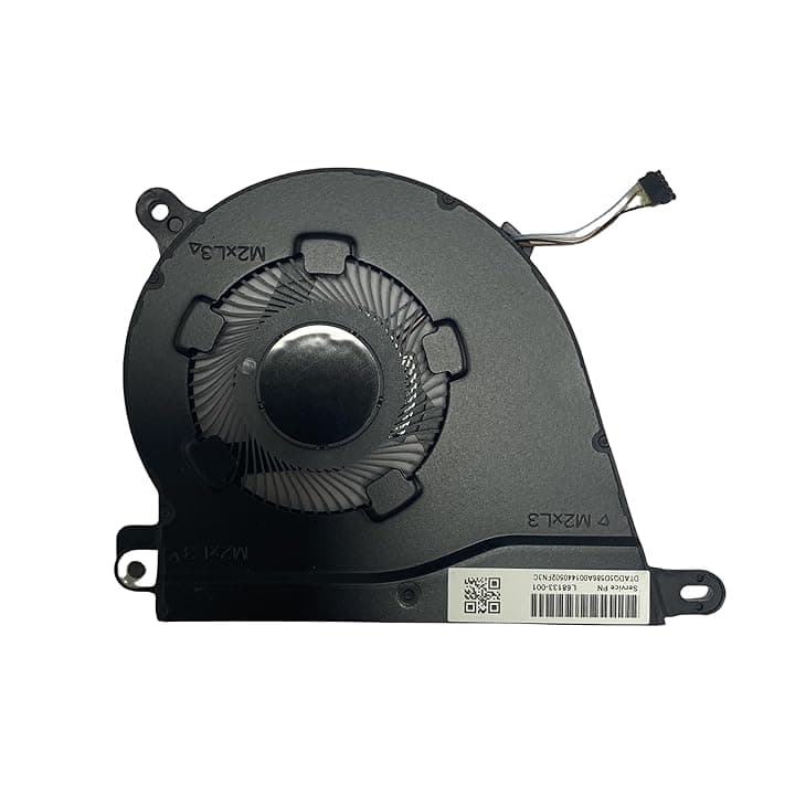 Ventola di raffreddamento CPU di ricambio per HP Pavilion 15-DY 15T-DY 15-EF 15S-EQ 15S-FQ 14-DQ 14S-DQ 14S-FQ, HP 14-DQ1043CL 15-DY1043DX 15-EF1041NR Series P/N:L68134-001 L6888134-001 629-00. 01