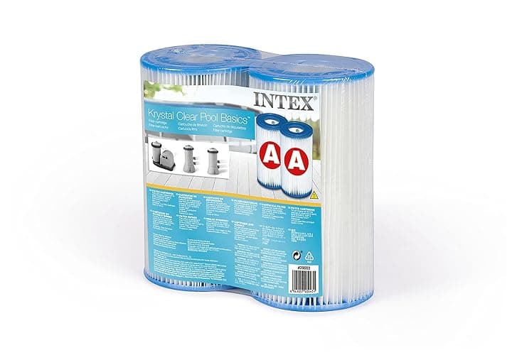 Intex 29002 - Cartuccia Modello A, 2 Pezzi, Dacron, Bianco