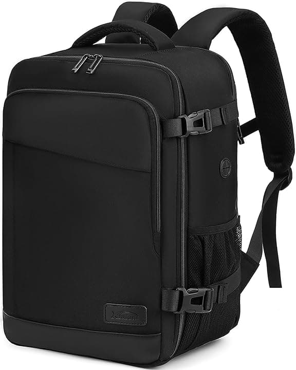 Zaino per Ryanair 40x20x25 Zaino da Viaggio Aereo Bagaglio a Mano 40x20x25 45x36x20 con Borsa Antifurto per Uomini Scuola per 14 pollici Laptop