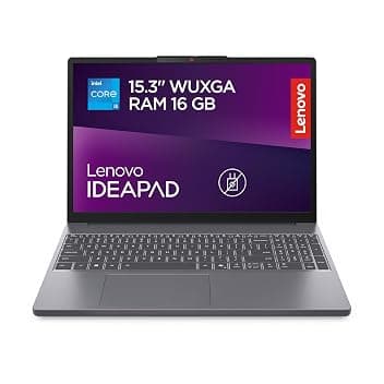 Lenovo IdeaPad Slim 3 Notebook 15" IPS (1920x1200) Intel Core i5-13420H, 16GB RAM DDR5, 512GB SSD, WiFi 6, Windows 11 Home, Laptop Sottile per Lavoro, Studio e Multitasking - Caricatore non incluso