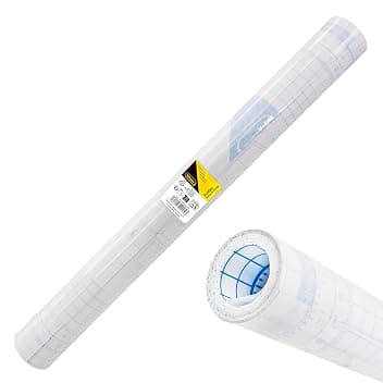 Idena 20169 - Pellicola per libri autoadesiva trasparente, 1 rotolo 10 m x 45 cm, copertina in plastica