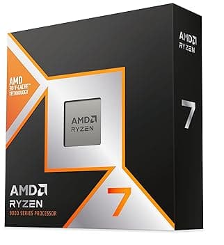 AMD RYZEN ™ 7 9800X3D 8 Core/16 Thread sbloccati, Architettura Zen 5, 104 MB di Cache, TDP 120W, Fino a 5.2 GHz di Frequenza Boost, Socket AM5, Dissipatore Non Incluso