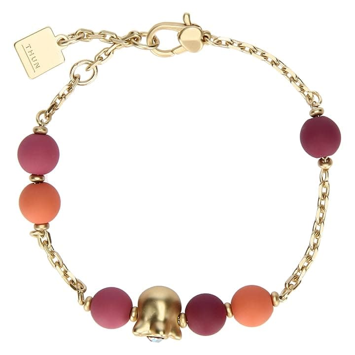 THUN THUN - Bracciale con campanula e perle