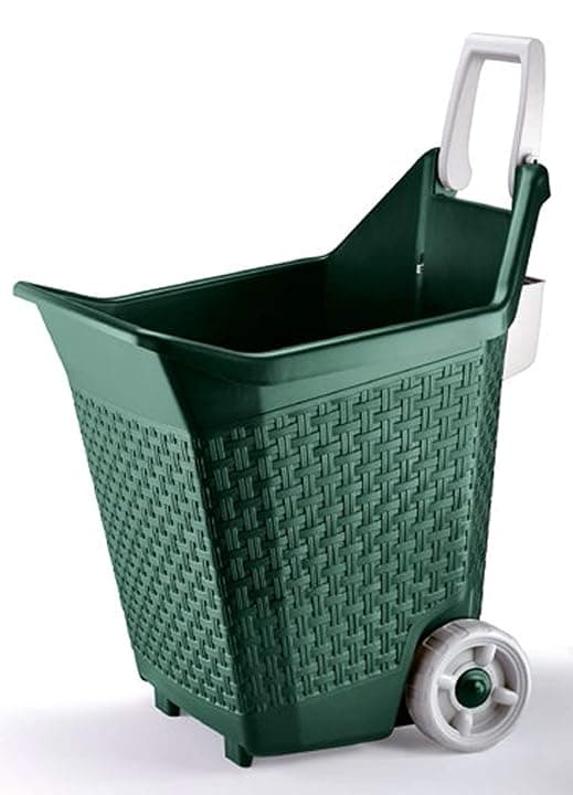 Bama Kart Carriola porta-tutto per Giardino, Muschio, 59 x 50 x 72 cm
