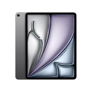 Apple iPad Air 13'' con chip M3: Apple Intelligence, 128 GB, fotocamera frontale e posteriore da 12MP, Wi-Fi 6E, Touch ID, un giorno intero di batteria — Grigio siderale