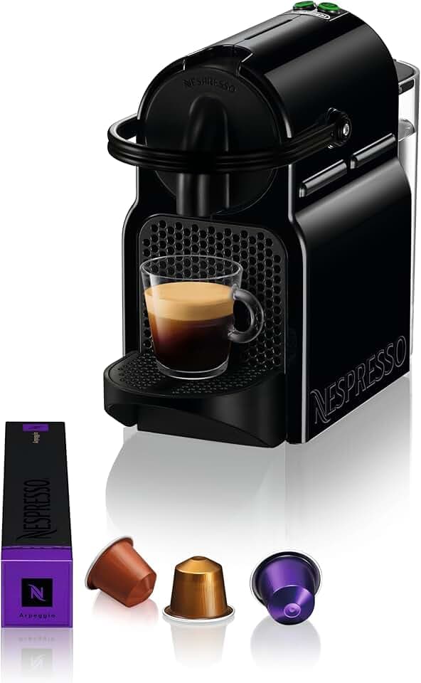 Nespresso Inissia EN80.B Macchina per Caffè Espresso, Black