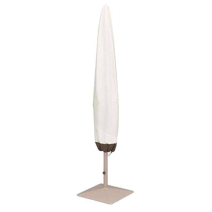 Amazon Basics Copertura per ombrellone, Beige/Marrone Chiaro, 17.8 x 58.4 x 193 cm