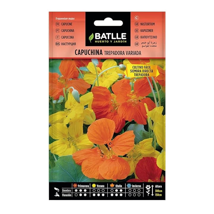 Battle- Semi di Fiori, nasturzio Assortito