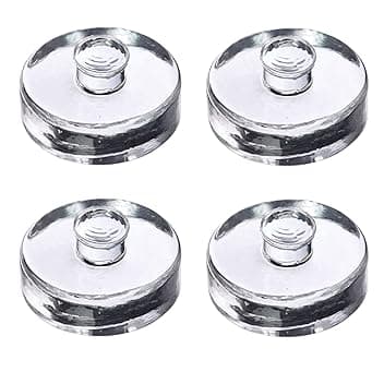 Westmark Pesi da fermentazione – pesi da fermentazione in vetro composti da 4 pesi da fermentazione, accessori da fermentazione – vetro, Ø 7 cm, 4 pz.