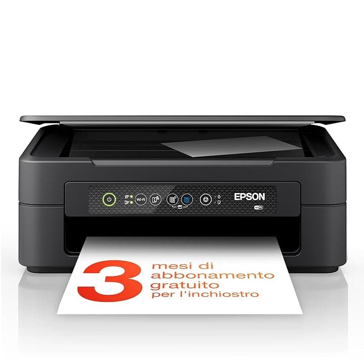 Epson Expression Home XP-2200 Stampante Multifunzione A4 getto d'inchiostro (Stampa Fronte Retro, Scansione, Copia), Wi-Fi Direct, Stampa da mobile e Cloud, 3 mesi inchiostro incluso con ReadyPrint
