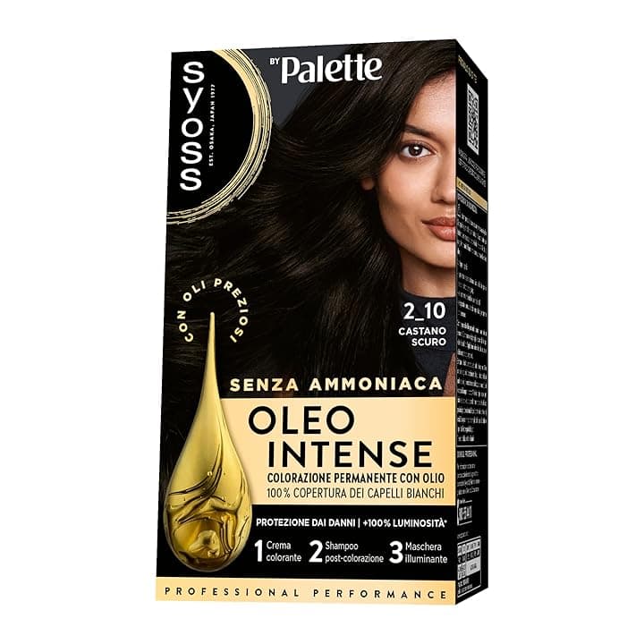 Syoss by Palette Oleo Intense, 2-10 Castano Scuro