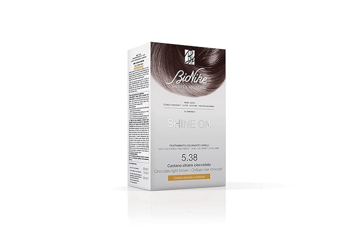 Bionike Shine On - Trattamento Colorante Capelli, Kit Tinta per Cute Sensibile Senza Ammoniaca, Nutriente e Protettivo, Dona un Colore Naturale e Brillante, Copre i Capelli Bianchi