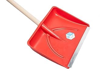 Falci 249014MPA Pala da Neve e Multiuso in Plastica con Profilo di Alluminio, Grigio