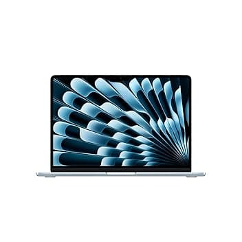 Apple MacBook Air 13'' con chip M5: progettato per l’AI, display Liquid Retina da 13,6'', 16GB di memoria unificata, 512 GB di archiviazione SSD, 10 CPU, 8 GPU, Wi Fi 7 – Celeste